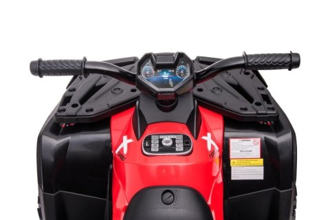 LEAN CARS Quad Na Akumulator S615 Czerwony 24V