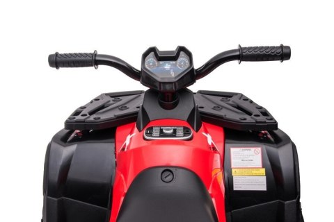 LEAN CARS Quad Na Akumulator S615 Czerwony 24V