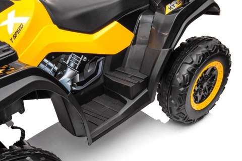 LEAN CARS Quad Na Akumulator S615 Żółty 24V