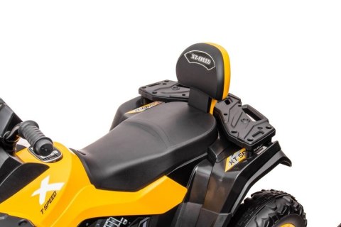 LEAN CARS Quad Na Akumulator S615 Żółty 24V