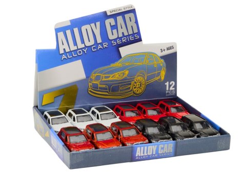 LEAN Toys Autko Osobowe 1:32 Światło Dźwięki Napęd Otwierane Drzwi Metalowe