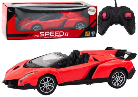 LEAN Toys Auto Samochód Sportowy Zdalnie Sterowany RC 1:16 Czerwone