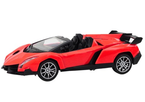 LEAN Toys Auto Samochód Sportowy Zdalnie Sterowany RC 1:16 Czerwone