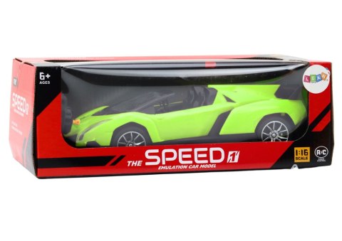 LEAN Toys Auto Samochód Sportowy Zdalnie Sterowany RC 1:18 Zielony