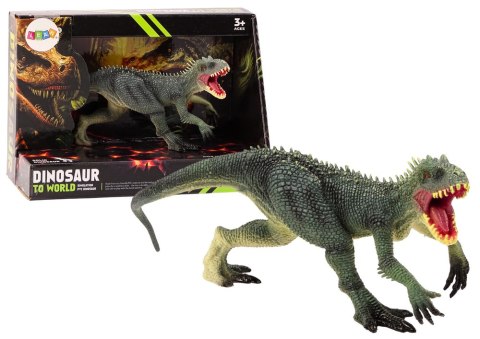 LEAN Toys Dinozaur Figurka Kolekcjonerska Gigantozaur Zielony 1El
