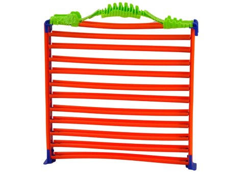 LEAN Toys Garaż Parking Tor Samochodowy 2w1 Resoraki Pętla 360* Zestaw