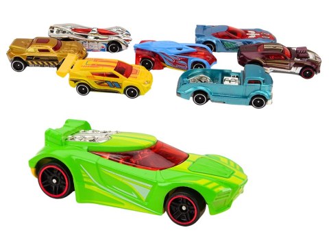 LEAN Toys Garaż Parking Tor Samochodowy 2w1 Resoraki Pętla 360* Zestaw