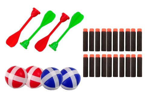 LEAN Toys Gra Zręcznościowa Tarcza Pistolety Strzałki Kulki Kosmos