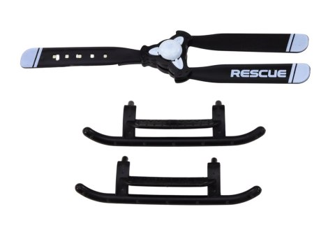 LEAN Toys Helikopter Policyjny Śmigłowiec Jeżdżący Światła Dźwięki