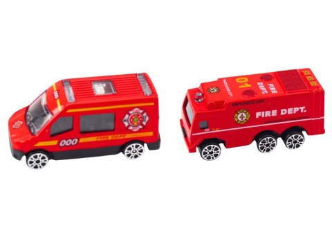 LEAN Toys Lora Laweta Tor Wyścigowy 2w1 Światła Dźwięki Znaki Autka Czerwony