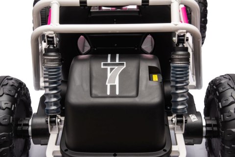 LEAN CARS Auto Na Akumulator Buggy A8812 Różowe 24V