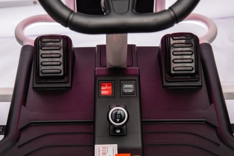 LEAN CARS Auto Na Akumulator Buggy A8812 Różowe 24V