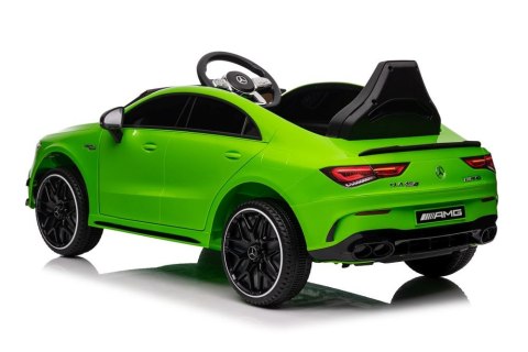 LEAN CARS Auto Na Akumulator Mercedes CLA 45s AMG Zielony 4x4