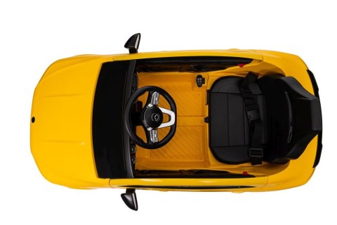 LEAN CARS Auto Na Akumulator Mercedes CLA 45s AMG Żółty 4x4