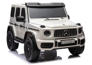 LEAN CARS Auto Na Akumulator Mercedes G63 XXL Biały 24V