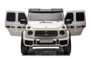 LEAN CARS Auto Na Akumulator Mercedes G63 XXL Biały 4x4