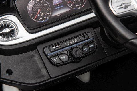 LEAN CARS Auto Na Akumulator Mercedes G63 XXL Biały 4x4