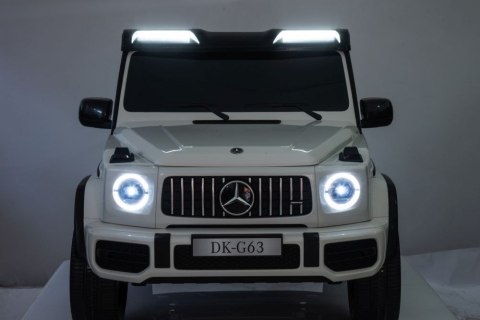 LEAN CARS Auto Na Akumulator Mercedes G63 XXL Biały 4x4