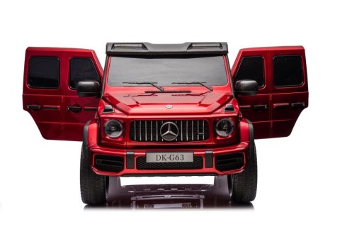 LEAN CARS Auto Na Akumulator Mercedes G63 XXL Czerwony 24V
