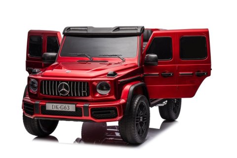 LEAN CARS Auto Na Akumulator Mercedes G63 XXL Czerwony 24V
