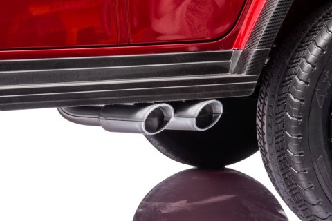 LEAN CARS Auto Na Akumulator Mercedes G63 XXL Czerwony 24V