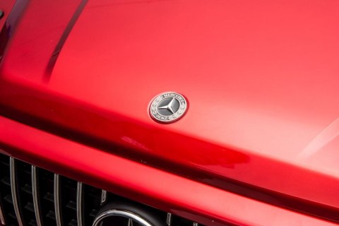 LEAN CARS Auto Na Akumulator Mercedes G63 XXL Czerwony 24V