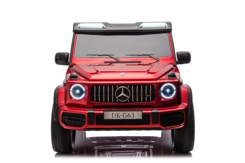 LEAN CARS Auto Na Akumulator Mercedes G63 XXL Czerwony 24V