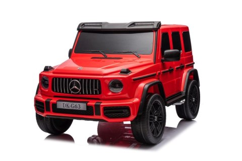 LEAN CARS Auto Na Akumulator Mercedes G63 XXL Czerwony 4x4