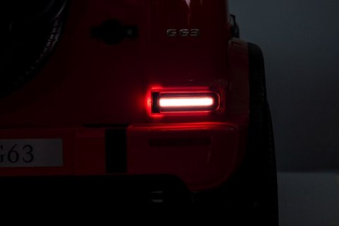 LEAN CARS Auto Na Akumulator Mercedes G63 XXL Czerwony 4x4
