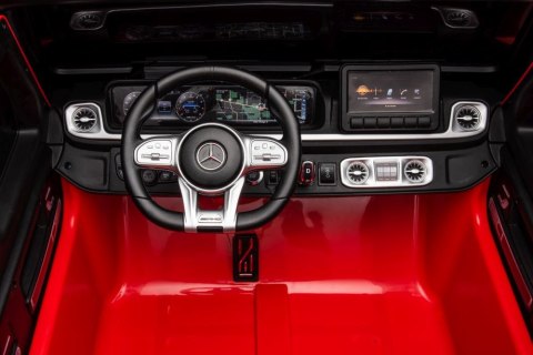 LEAN CARS Auto Na Akumulator Mercedes G63 XXL Czerwony 4x4