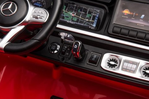 LEAN CARS Auto Na Akumulator Mercedes G63 XXL Czerwony 4x4