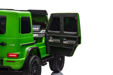 LEAN CARS Auto Na Akumulator Mercedes G63 XXL Zielony 24V