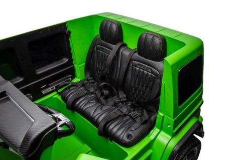 LEAN CARS Auto Na Akumulator Mercedes G63 XXL Zielony 24V