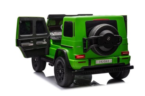 LEAN CARS Auto Na Akumulator Mercedes G63 XXL Zielony 24V