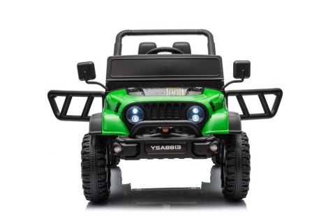 LEAN CARS Auto Na Akumulator YSA8813 Zielone 24V