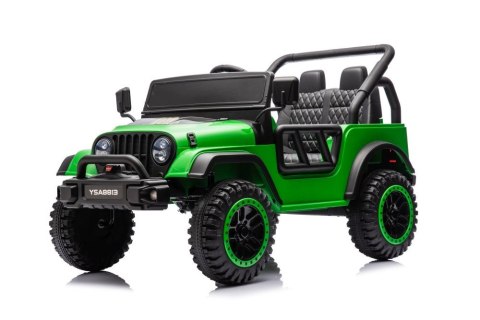 LEAN CARS Auto Na Akumulator YSA8813 Zielone 24V