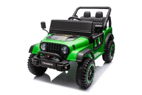 LEAN CARS Auto Na Akumulator YSA8813 Zielone 24V