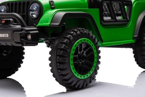 LEAN CARS Auto Na Akumulator YSA8813 Zielone 24V