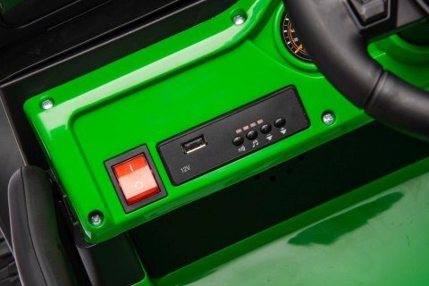 LEAN CARS Auto Na Akumulator YSA8813 Zielone 24V