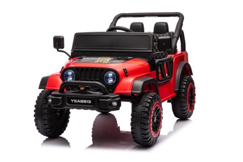 LEAN CARS Auto Na kumulator A8813 24V Czerwony