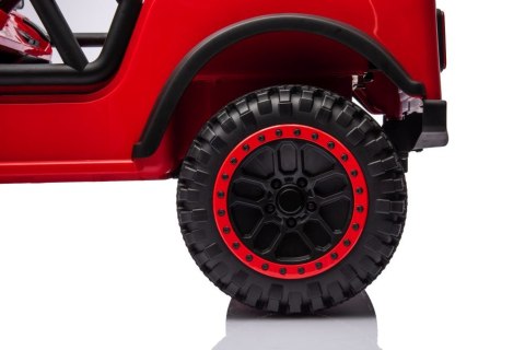 LEAN CARS Auto Na kumulator A8813 24V Czerwony