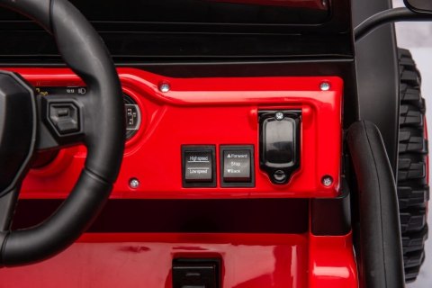 LEAN CARS Auto Na kumulator A8813 24V Czerwony