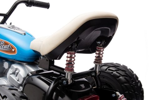 LEAN CARS Motor Na Akumulator Trójkołowy LL6688 Niebieski 24V