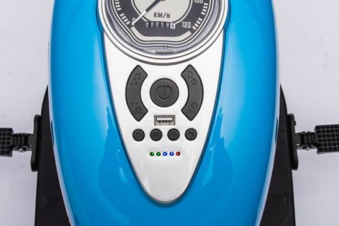 LEAN CARS Motor Na Akumulator Trójkołowy LL6688 Niebieski 24V