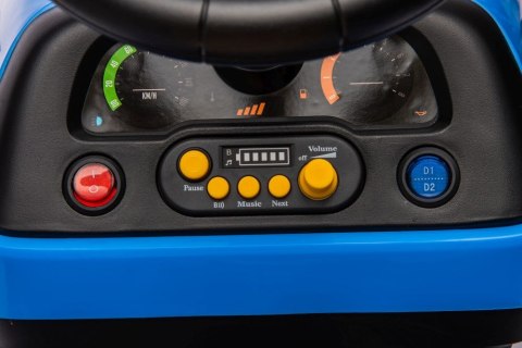 LEAN CARS Traktor Na Akumulator BBH-030 Niebieski