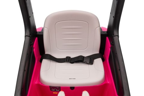 LEAN CARS Wózek Widłowy Na Akumulator XMX638 Różowy