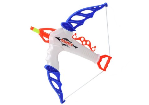 LEAN Toys Łuk z Tarczą Na Miękkie Strzałki z Przyssawką 6 Sztuk