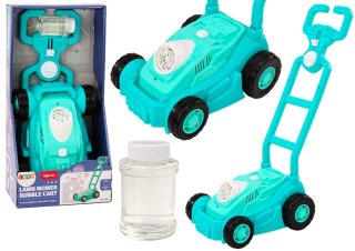 LEAN Toys Maszyna Do Baniek Mydlanych Kosiarka Jeździk z Rączką Zielony