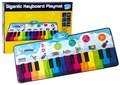 LEAN Toys Mata Taneczna Edukacyjna Tęczowe Pianinko Instrumenty 10 Melodii