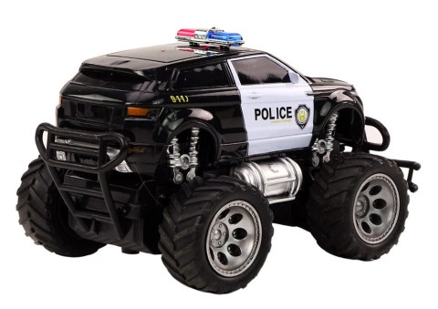LEAN Toys Policyjne Autko Terenowe RC 1:24 Zdalnie Sterowane